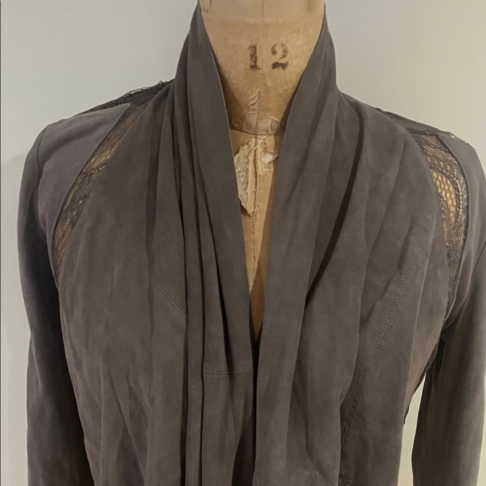 Haute Hippie suede lace Jacket